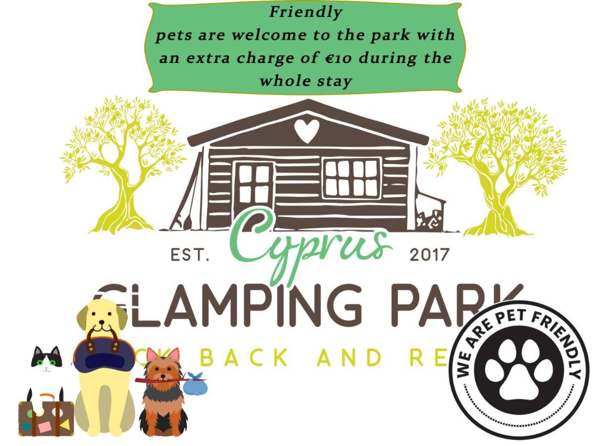 Cyprus Glamping Park Hotel Agios Theodoros Kültér fotó